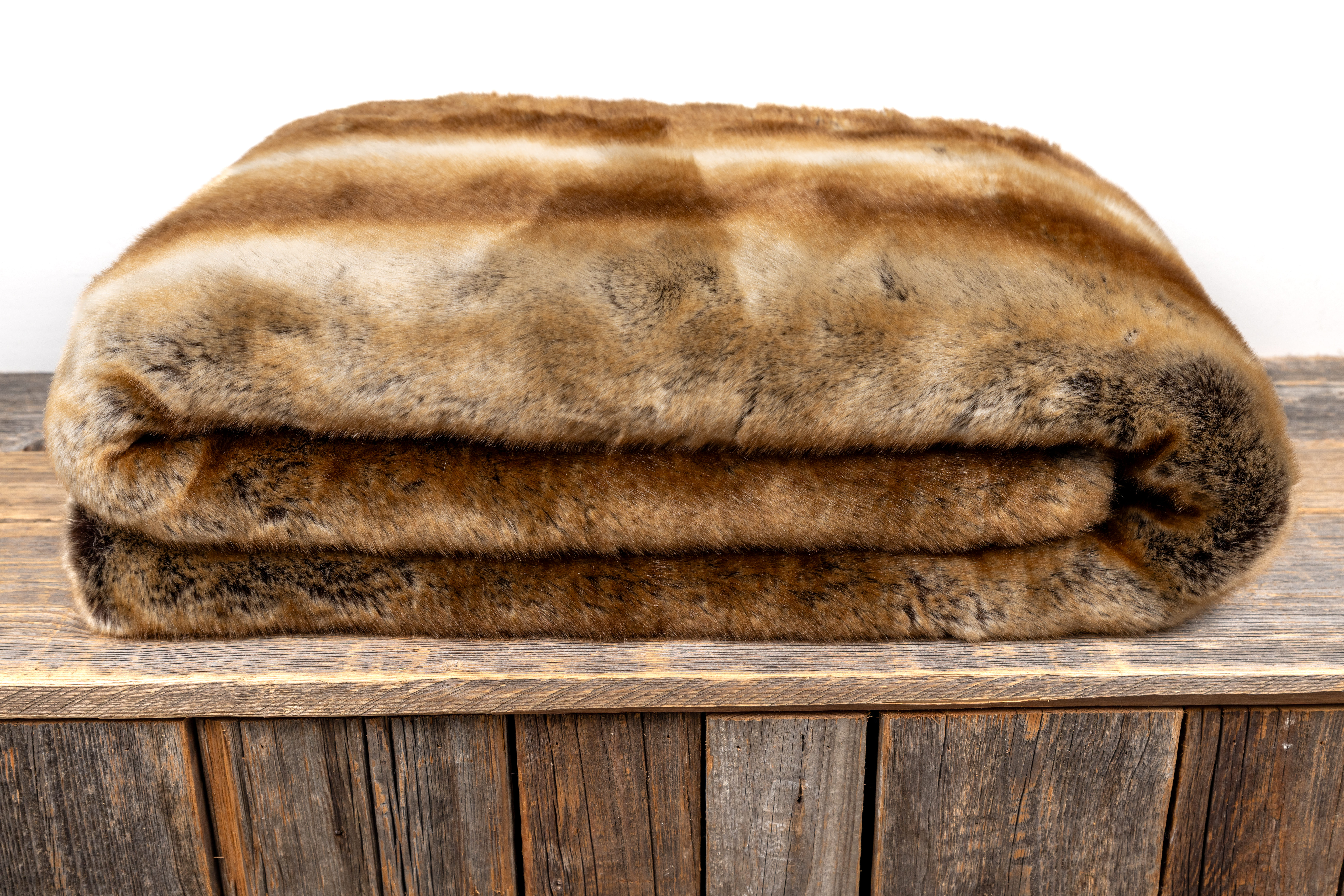 Kunstfelldecke Zobel Braun Kunstfelldecke Zobel in der Farbe Braun - Star Home Textil