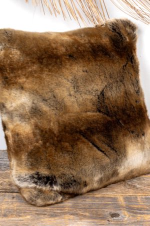 Webpelzkissen Zobel 1 Kunstfellkissen Zobel in der Farbe Braun - Star Home