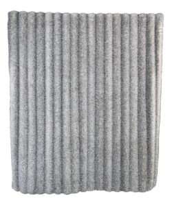 Kunstfelldecke Alura in der Farbe Platin - Star Home Textil