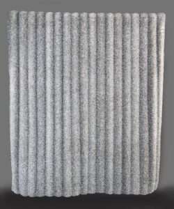 Kunstfelldecke Alura in der Farbe Platin - Star Home Textil