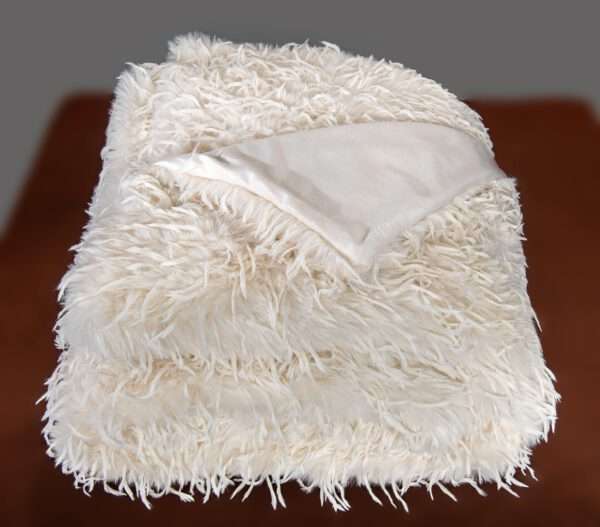 Kunstfelldecke Emu in Weiß - Star Home Textil