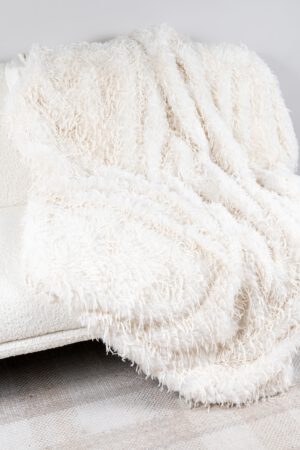 Kunstfelldecke Emu 6 Kunstfelldecke Emu in der Farbe Weiß - Star Home