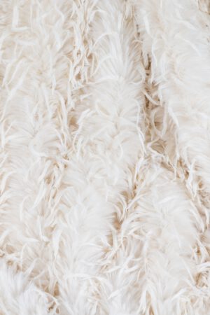 Kunstfelldecke Emu 5 Kunstfelldecke Emu in der Farbe Weiß - Star Home