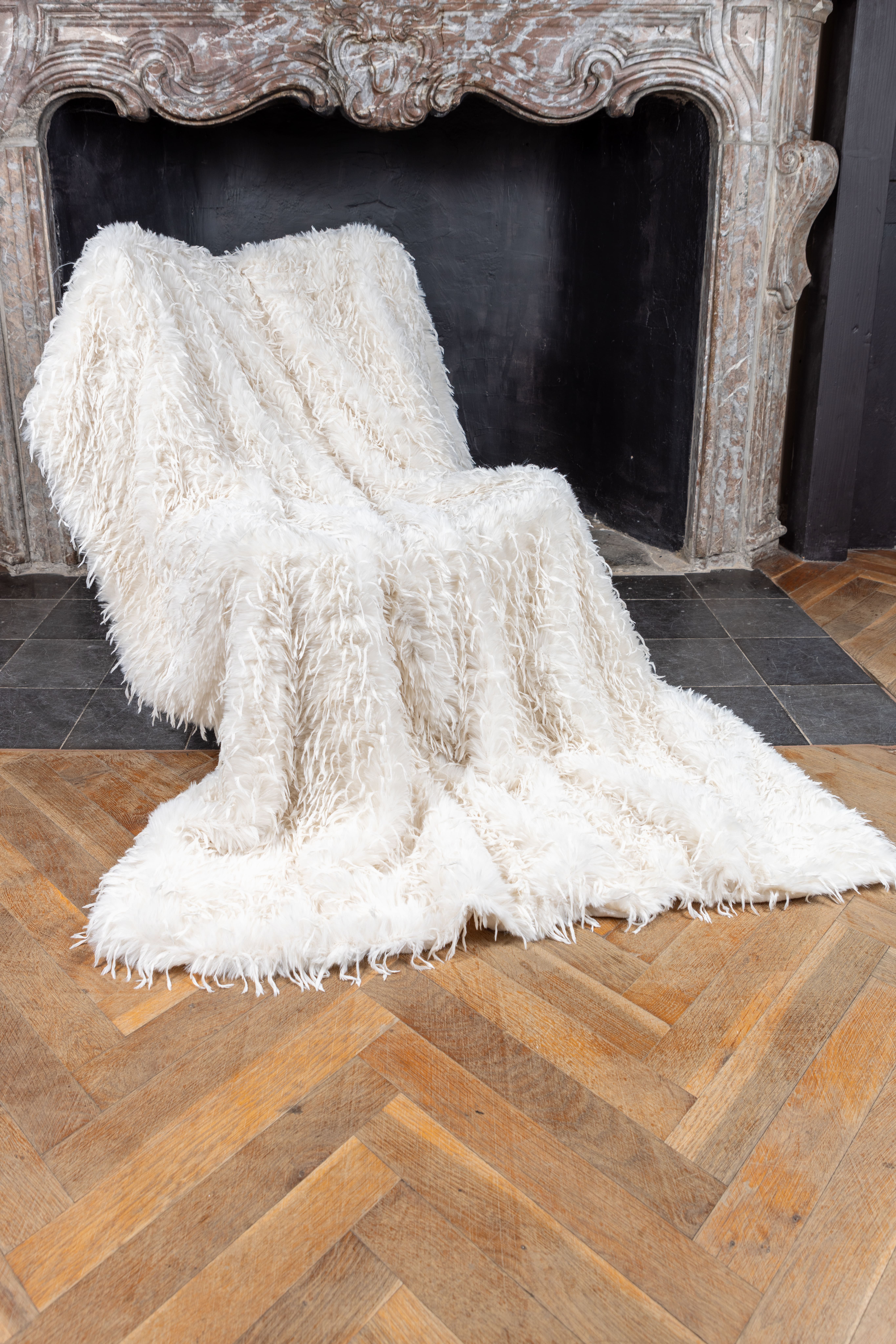 Kunstfelldecke Emu – Star Home Kunstfelldecke Emu in der Farbe Weiß - Star Home